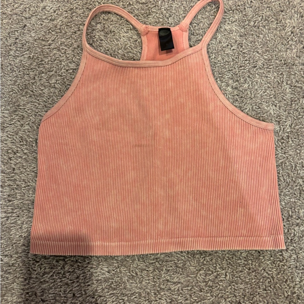 Pink tank top size small